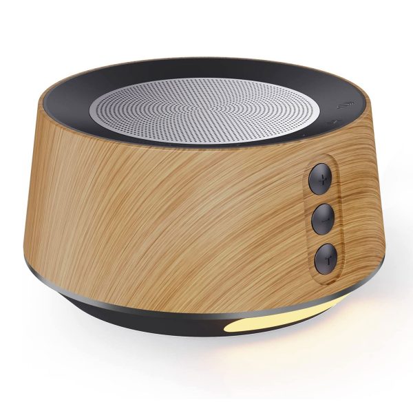 BGOVERSS White Noise Machine Wood Color