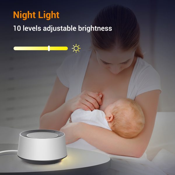 BGOVERSS White Noise Machine White Color - Image 4