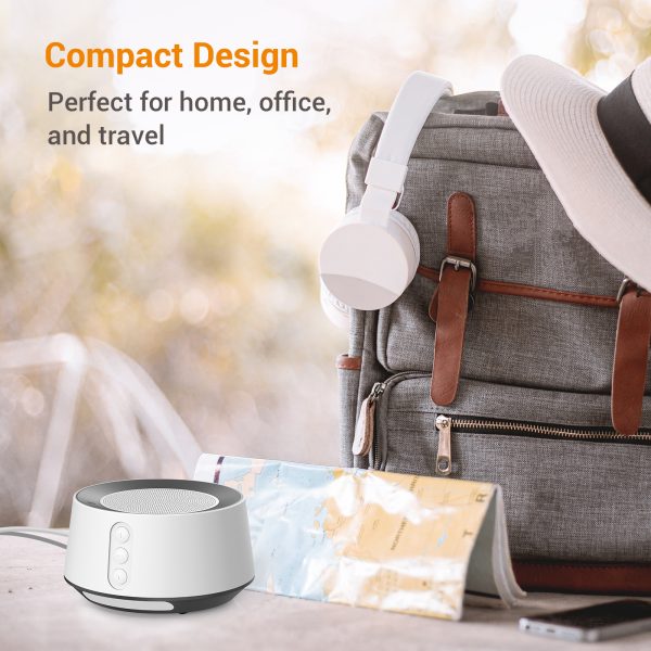 BGOVERSS White Noise Machine White Color - Image 6