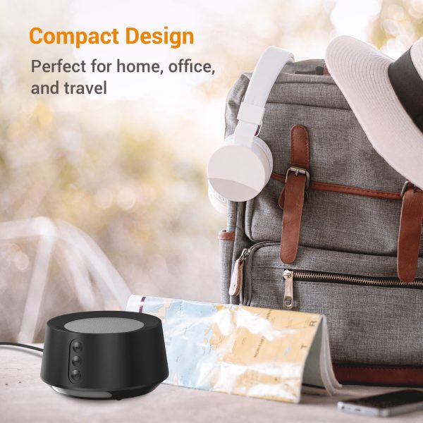 BGOVERSS White Noise Machine Black Color - Image 7